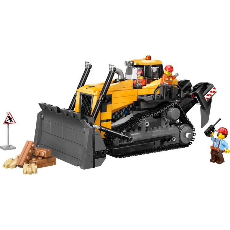 LEGO CITY BULDOZER GIALLO 2