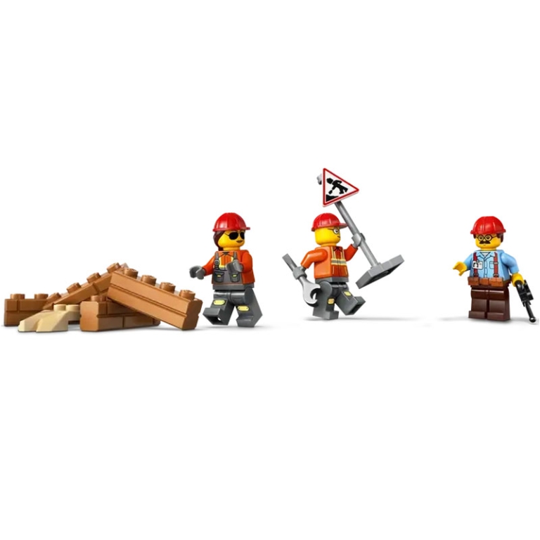 LEGO CITY BULDOZER GIALLO 3