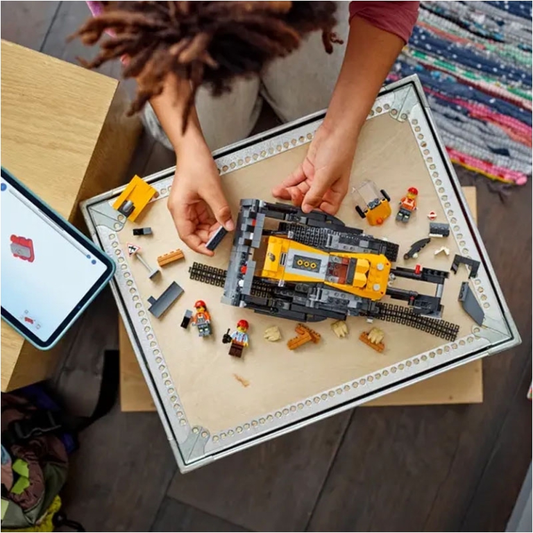 LEGO CITY BULDOZER GIALLO 5