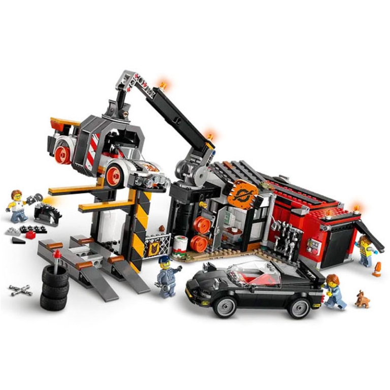 LEGO CITY SFASCIACARROZZE CON AUTO 2