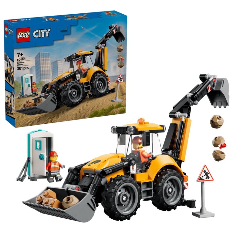 LEGO CITY SCAVATRICE DA CANTIERE GIALLA