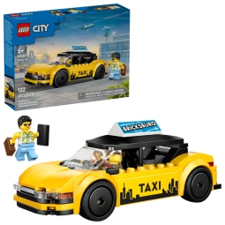 LEGO CITY TAXI GIALLO