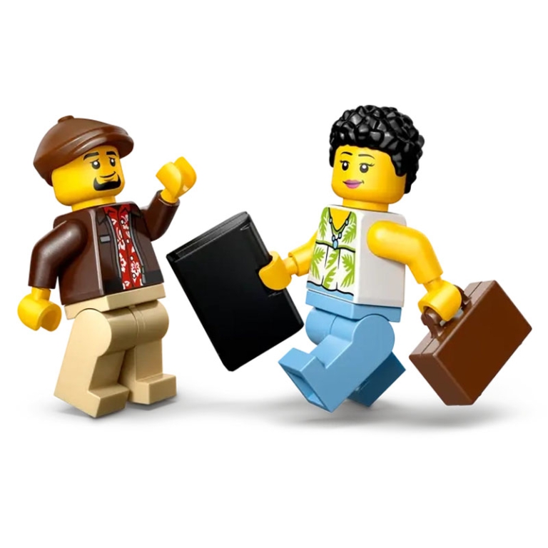 LEGO CITY TAXI GIALLO 2