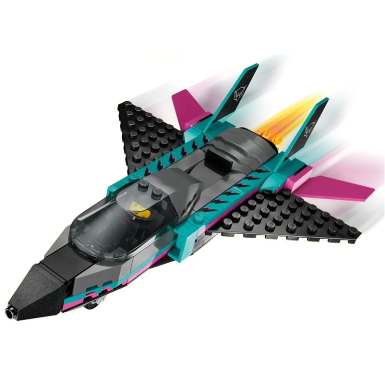 LEGO CITY JET CONTRO AUTO SPORTIVA 5