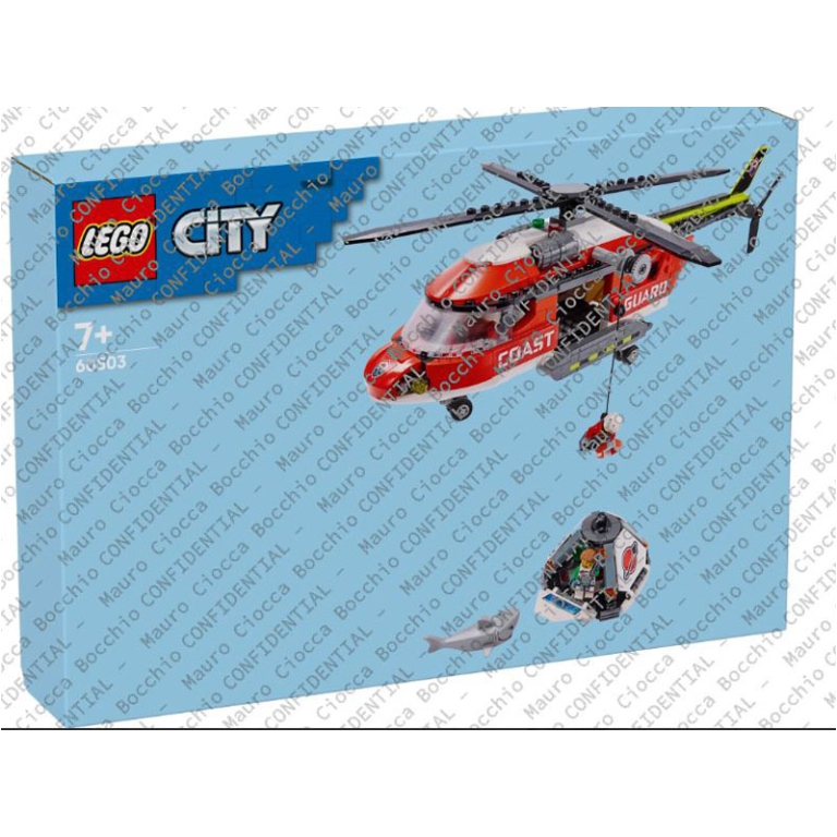 LEGO CITY ELICOTTERO GUARDIA COSTIERA