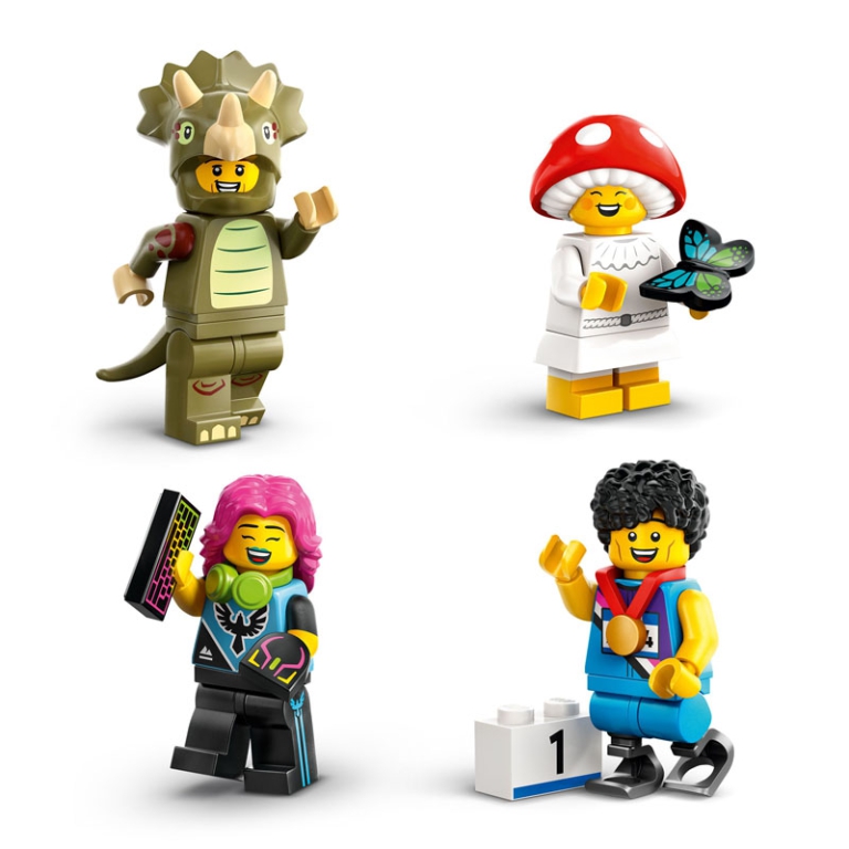 LEGO MINIFIGURES SERIE 25 36PZ IN EXPO 3