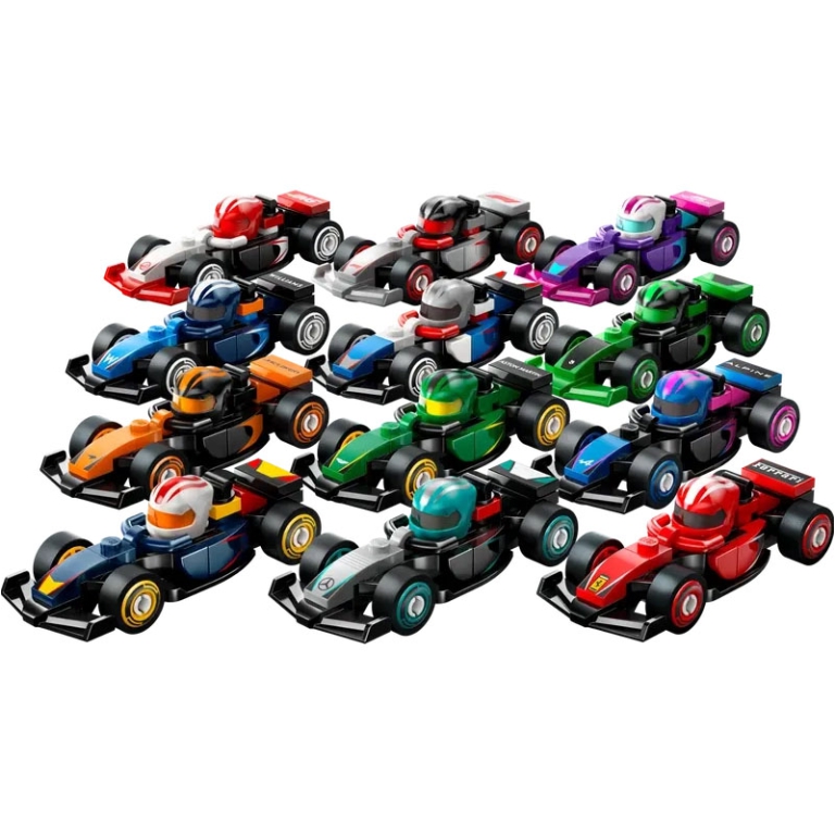 LEGO MINI FIGURES SERIE  F1 36PZ IN EXPO