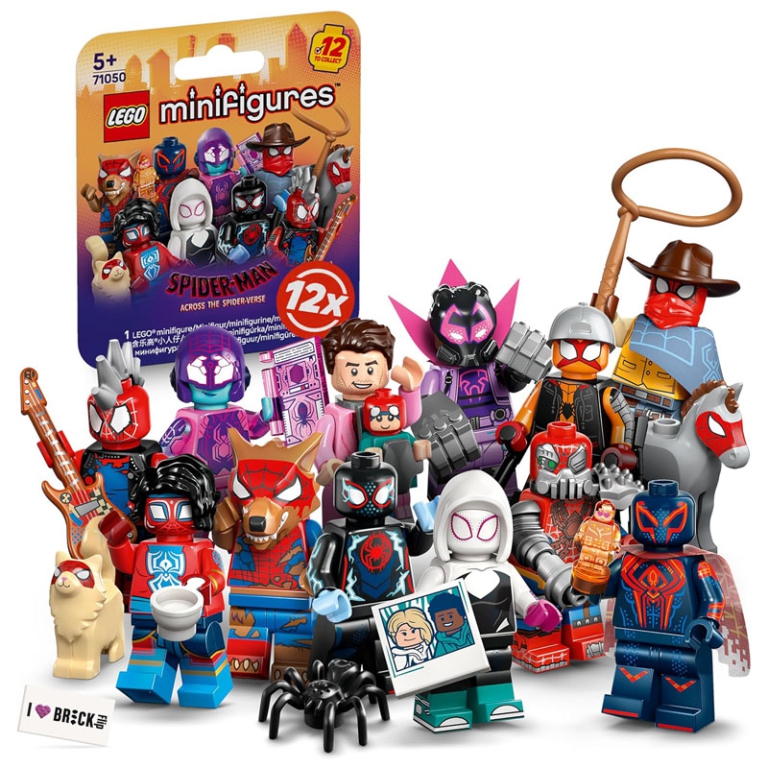 LEGO MINI FIGURES SERIE  SPIDERMAN 36PZ IN EXPO