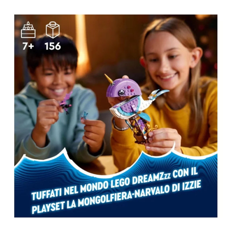 LEGO DREAMZZZ LA MONGOLFIERA NARVALE DI IZZIE 3