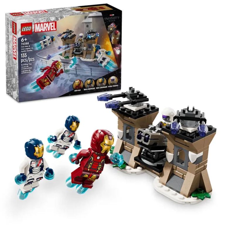 LEGO SUPER HEROES IRON MAN E LEGIONE DI FERRO