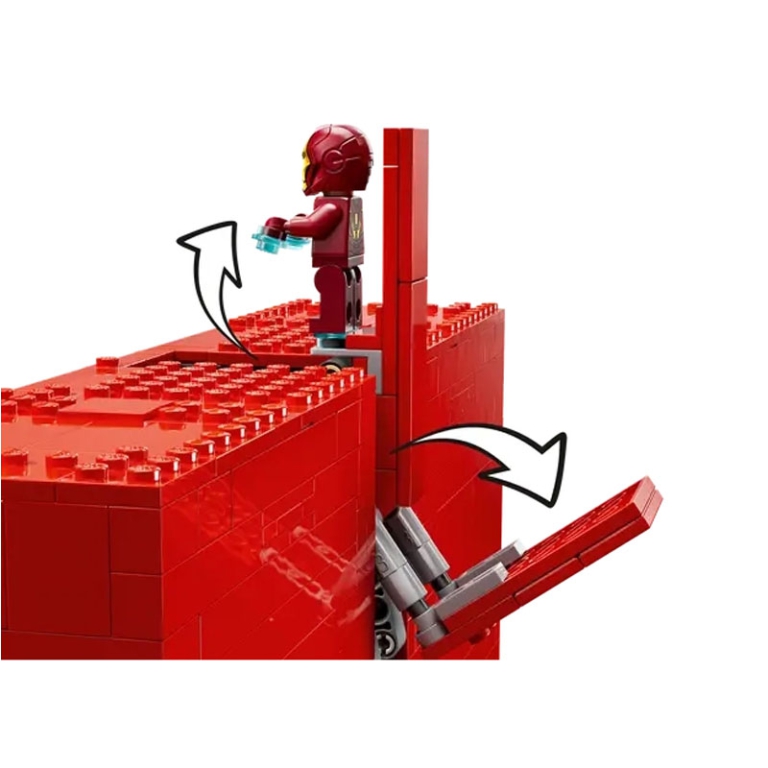 LEGO SUPER HEROES LOGO E MINIFUGURES MARVEL 5