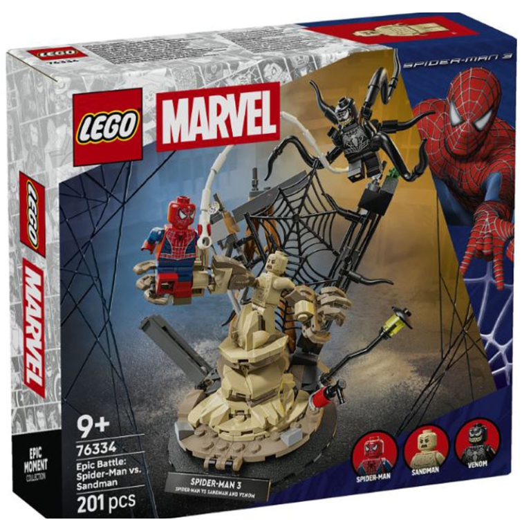LEGO SPEED SUPER HEROES  SPIDERMAN VS SANDMAN