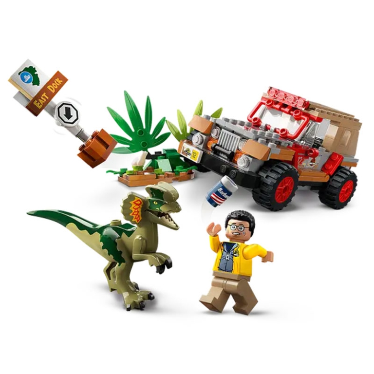 LEGO JURASSIC L'AGGUATO DEL DILOFOSAURO 2