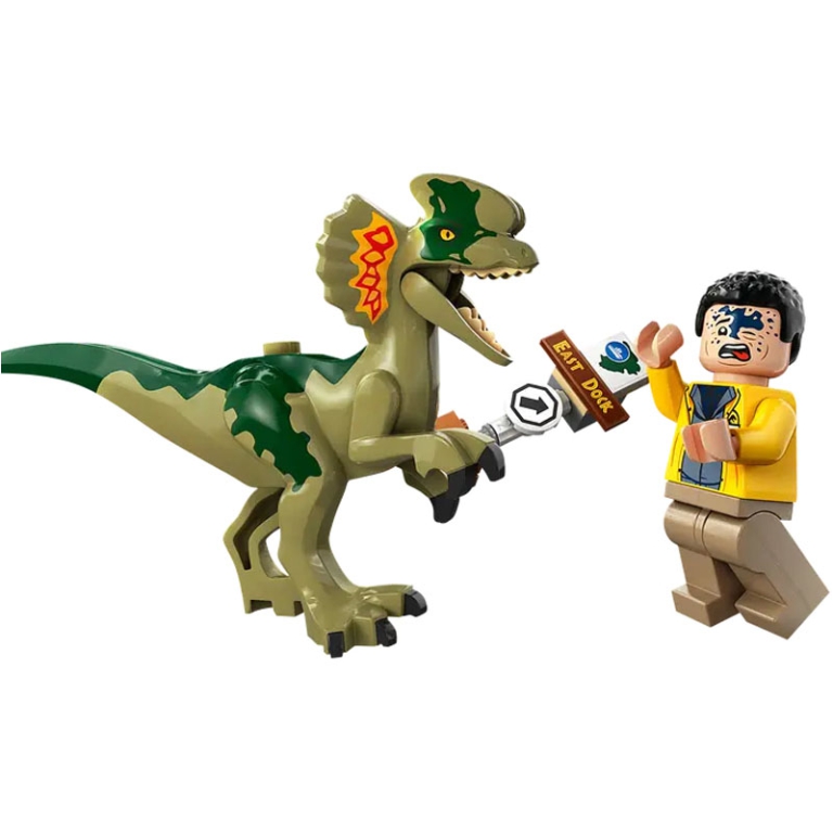 LEGO JURASSIC L'AGGUATO DEL DILOFOSAURO 3