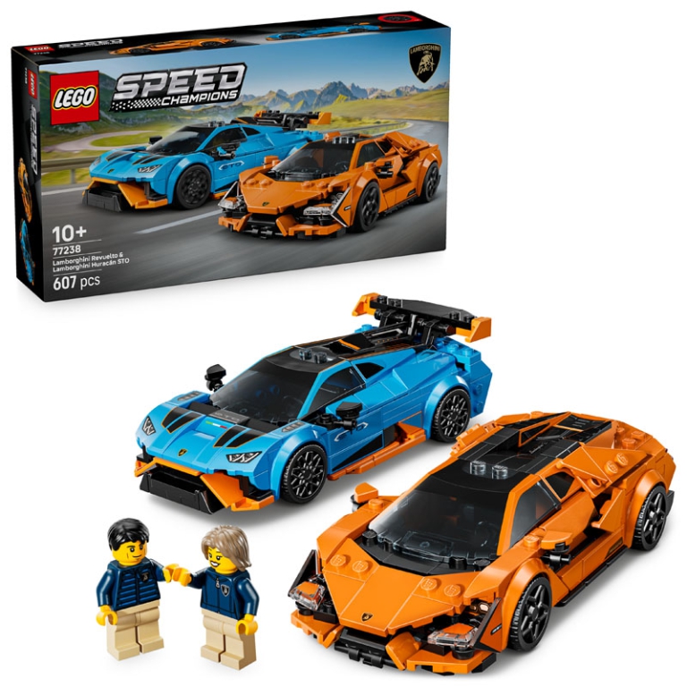 LEGO SPEED LAMBORGHINI REVUELTO E HURACAN