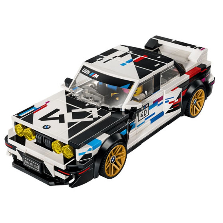LEGO SPEED CHAMPION BMW M3 E 30 ANNIVERSARIO 3