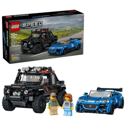 LEGO SPEED CHAMPION JAGUARD E LAND ROVER