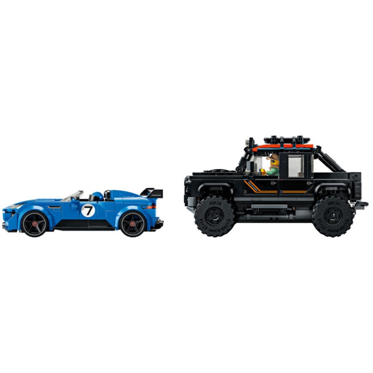 LEGO SPEED CHAMPION JAGUARD E LAND ROVER 2