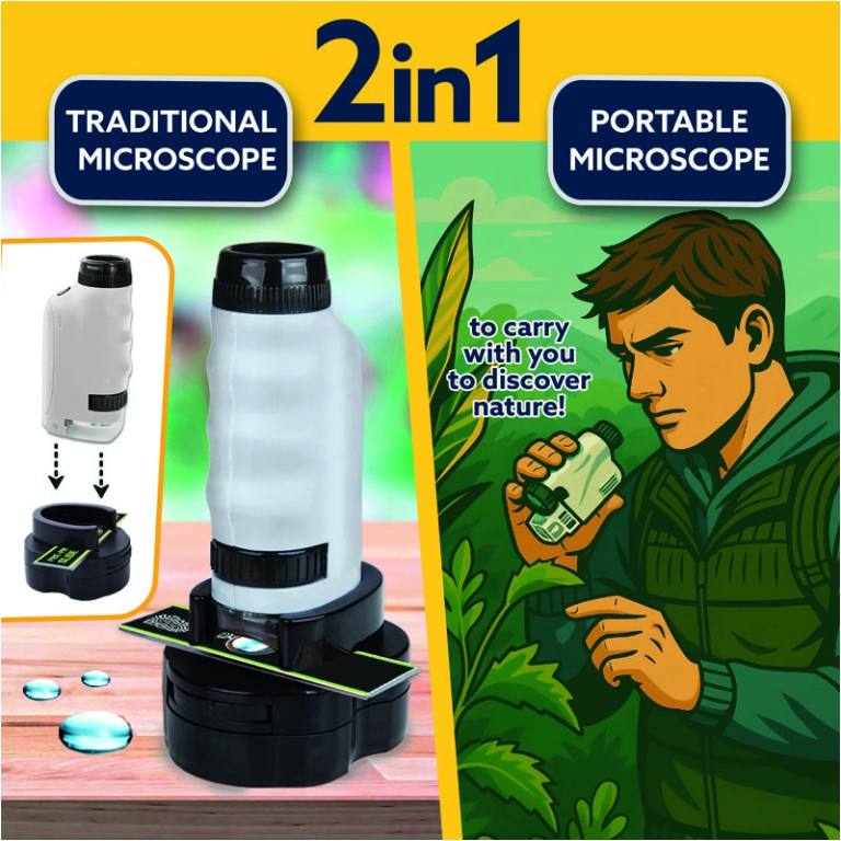 SET AVVENTURA MICROSCOPIO 2