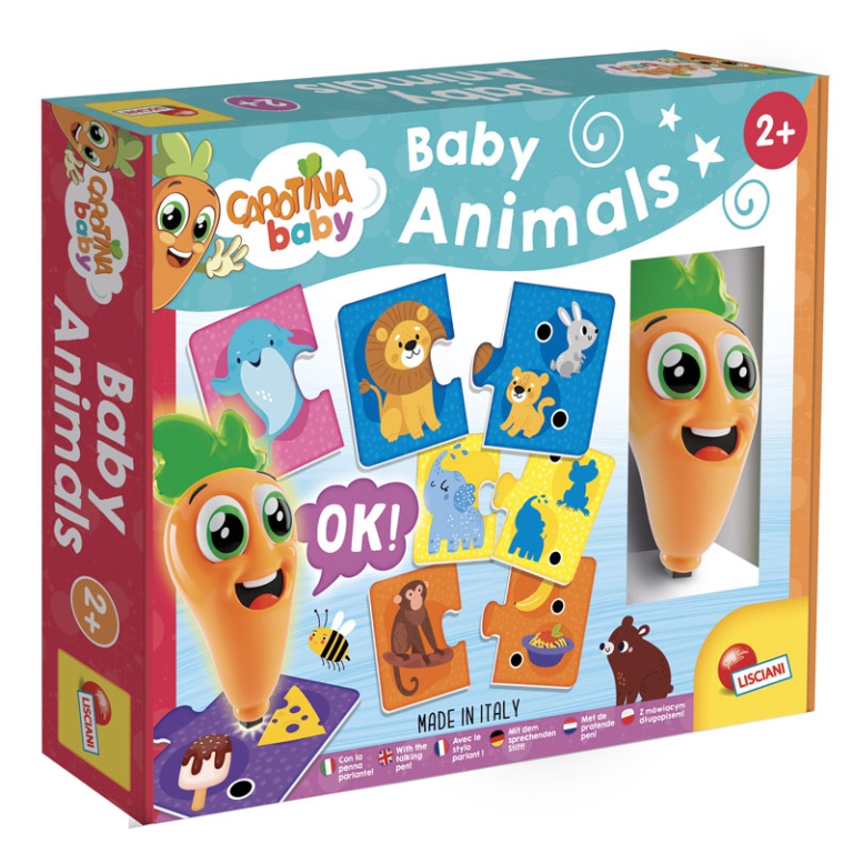 CAROTINA PENNA PARLANTE  BABY ANIMALS