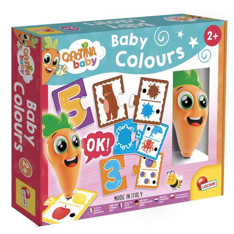 CAROTINA PENNA PARLANTE  BABY COLORS