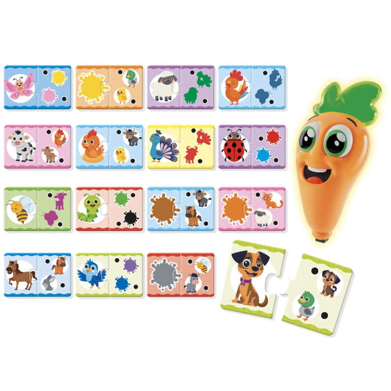 CAROTINA PENNA PARLANTE  BABY THE FARM 2