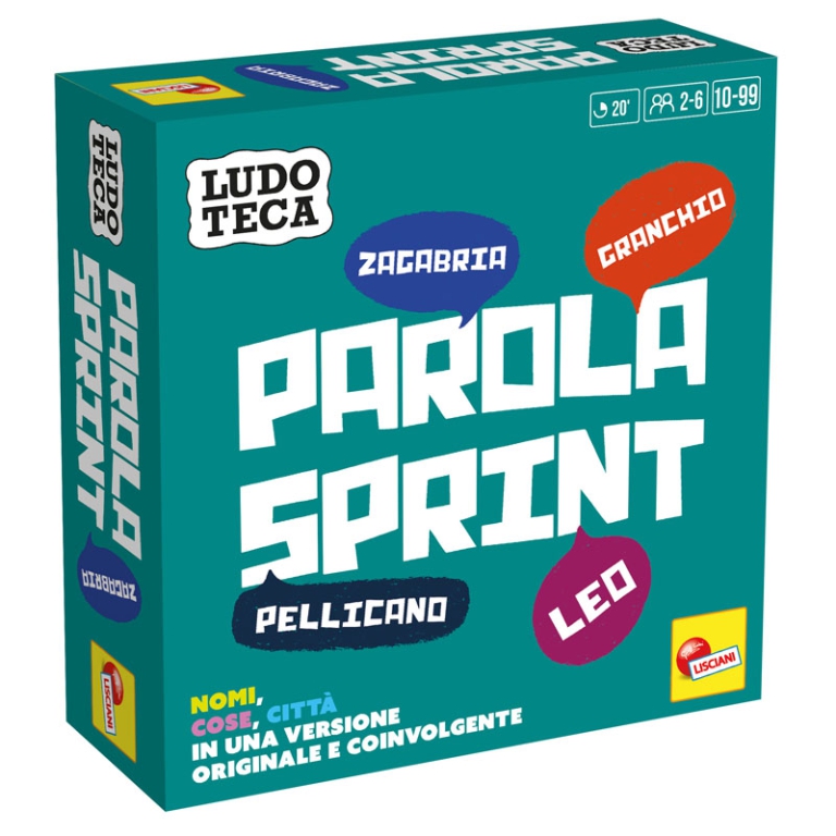 GIOCO PAROLA SPRINT POCKET LUDOTECA