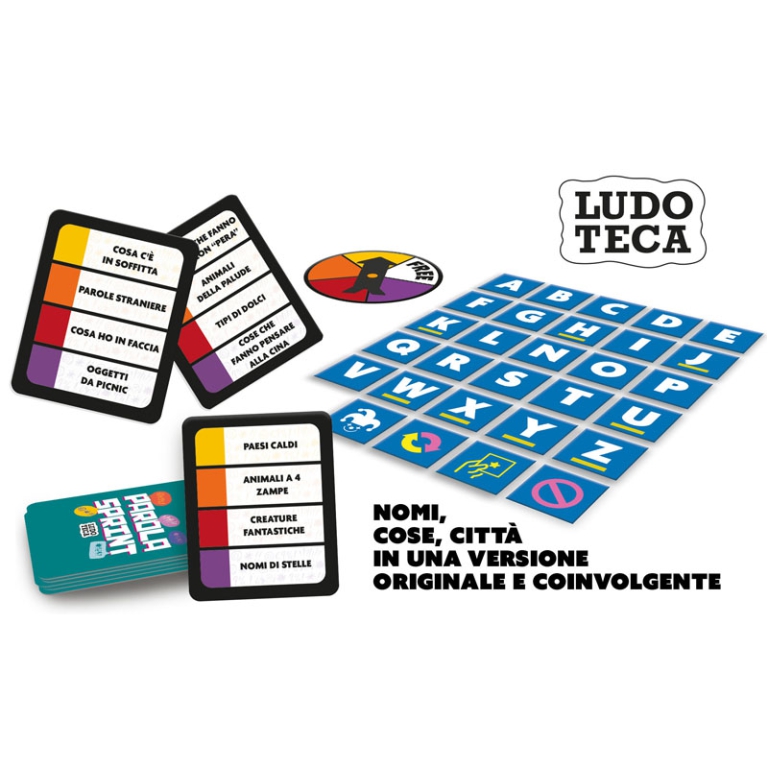 GIOCO PAROLA SPRINT POCKET LUDOTECA 3