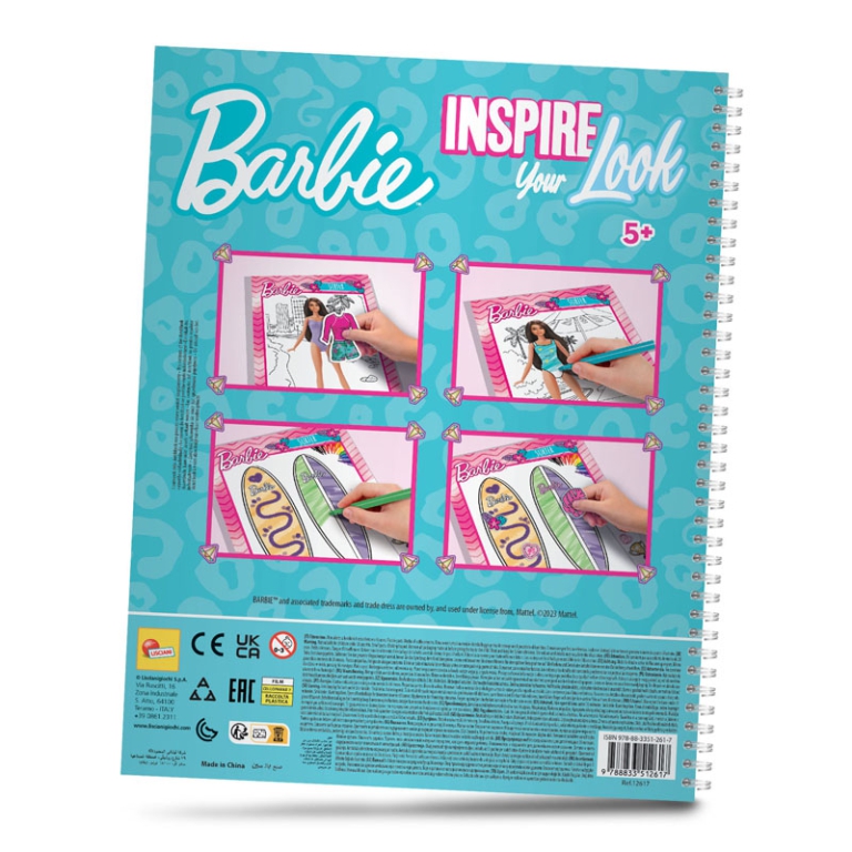 BARBIE SKETCHBOOK INSPIRE YOUR LOOK 5