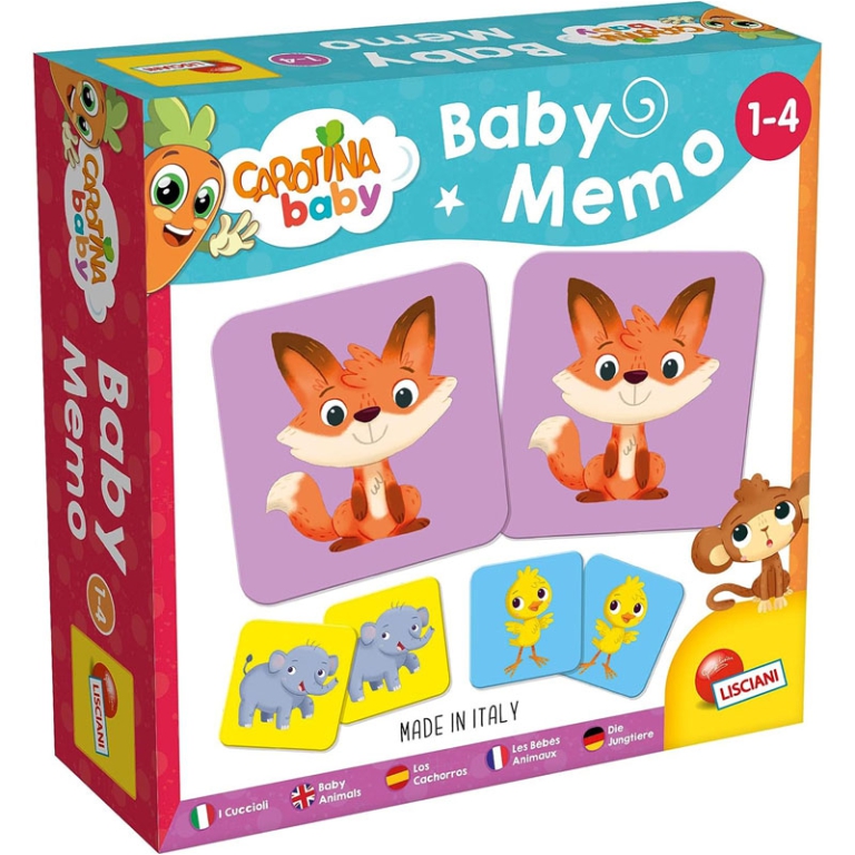 CAROTINA BABY MEMO CUCCIOLI