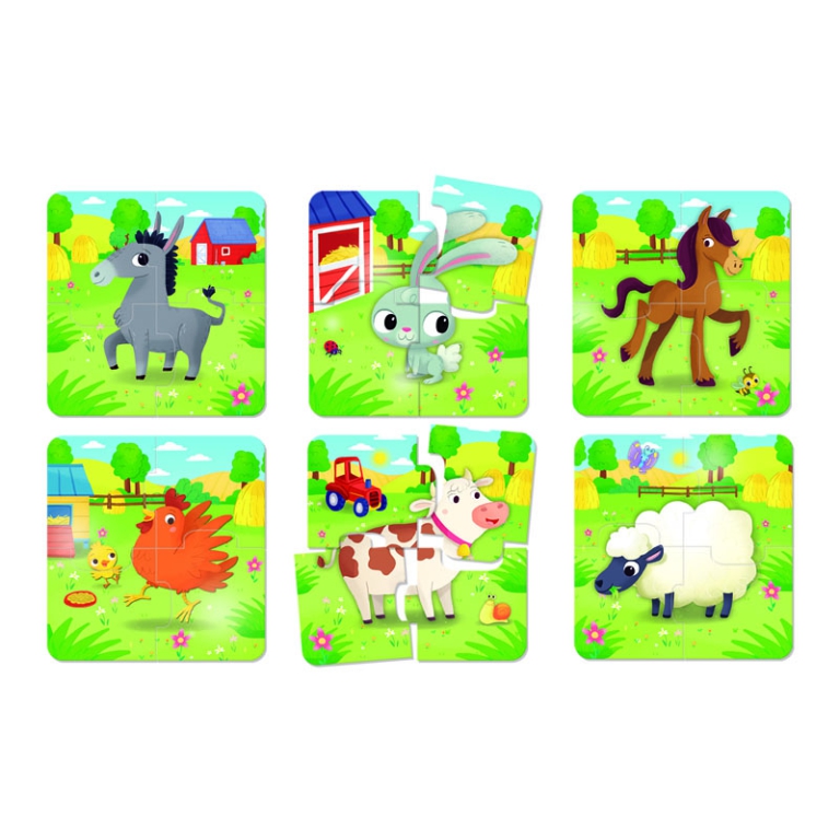 CAROTINA BABY PUZZLE LA  FATTORIA 2