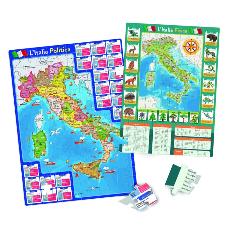 GEOPUZZLE LA MIA BELLA ITALIA 3