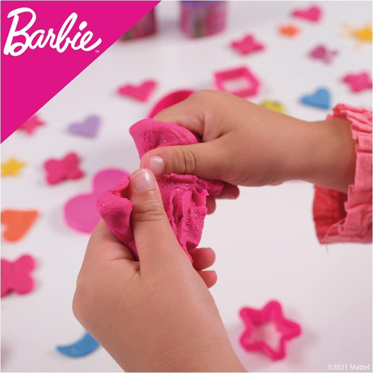 BARBIE PASTA DA MODELLARE GLITTER 24PZ IN EXPO 3