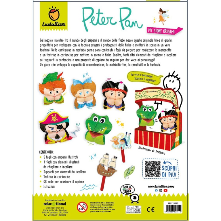 MY STORY ORIGAMI PETER PAN 5+ ANNI 2