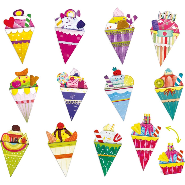 EASY ORIGAMI DOLCETTI E GELATINI 5+ ANNI 2