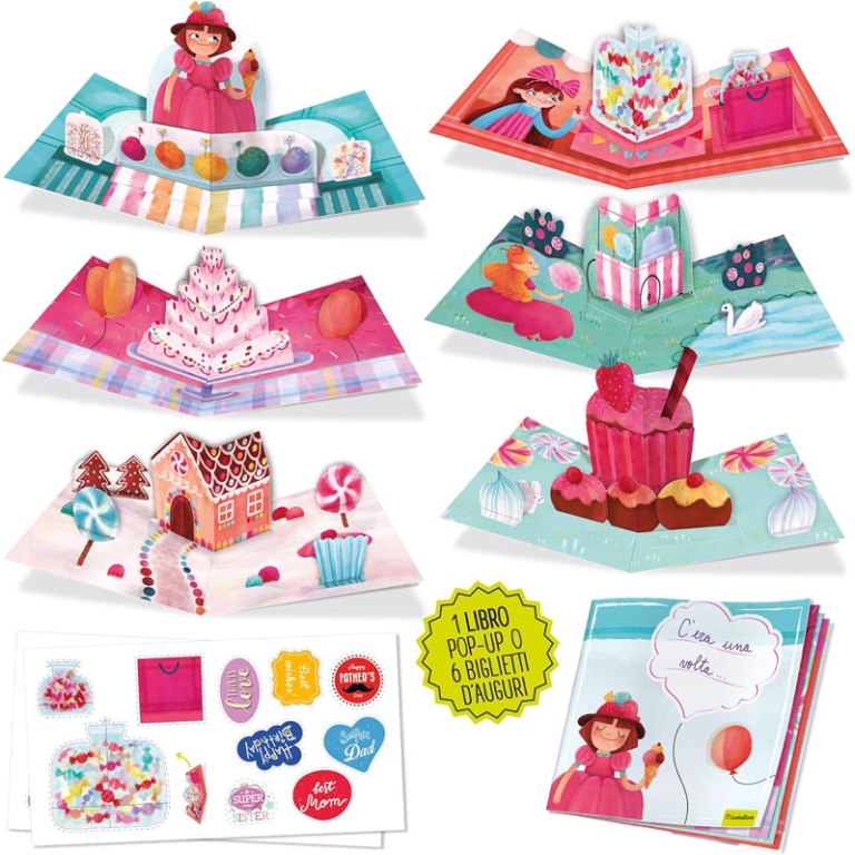 COSTRUISCI IL TUO POP-UP BAMBOLE DOLCETTI 5+ ANNI 2