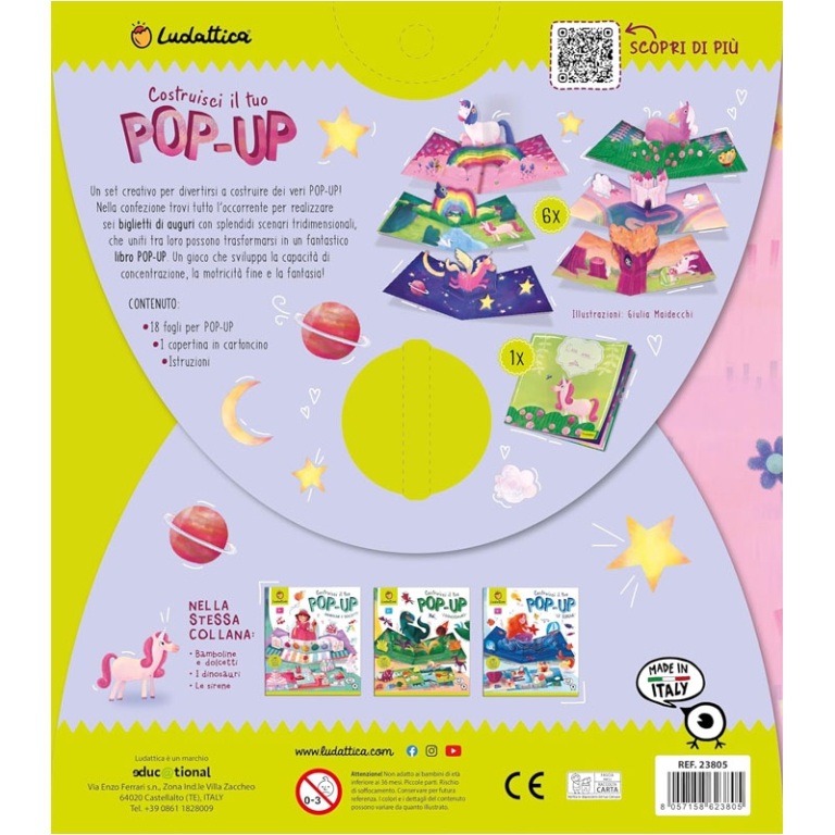 COSTRUISCI IL TUO POP-UP UNICORNI 5+ ANNI 3