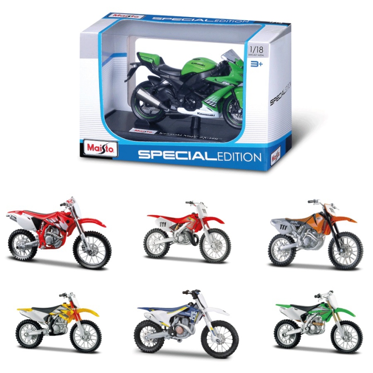 MOTO CROSS ASSORTITE 1:18