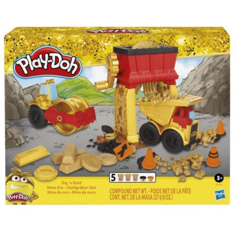 PLAY DOH DIG N GOLD 3