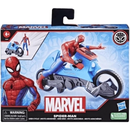 MOTO SPIDERMAN CON PERSONAGGIO