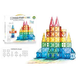 COSTRUZIONI MAGNETICHE PIASTRELLE DIAMOND 60PZ