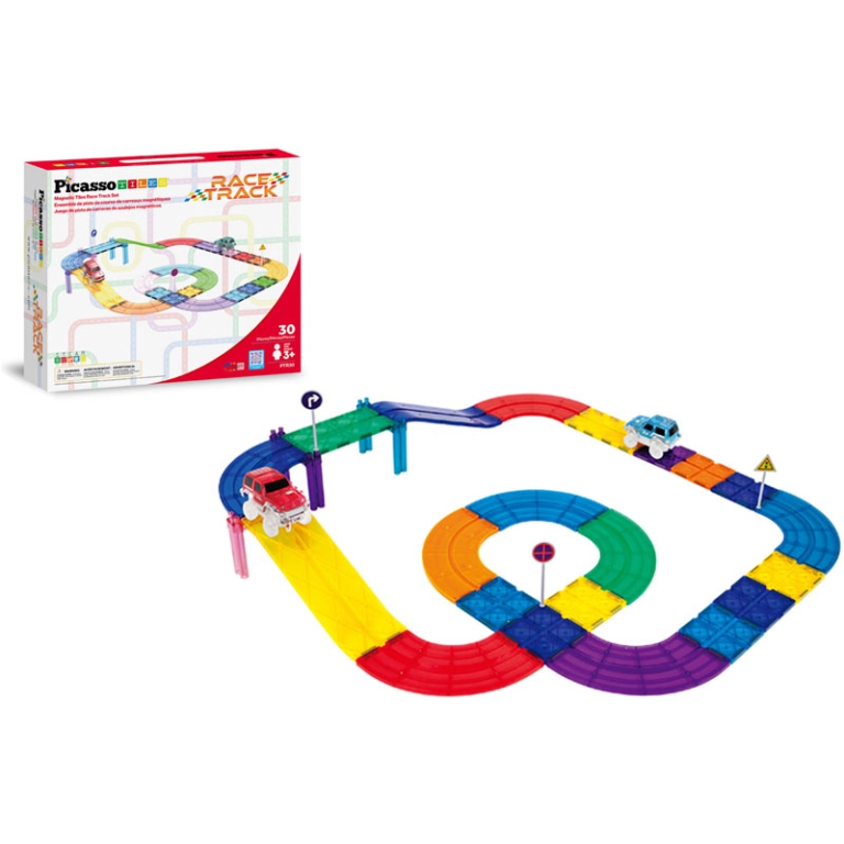 COSTRUZIONI MAGNETICHE PICASSO PISTA AUTO 30OZ