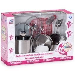 SET PENTOLINI IN METALLO 30CM