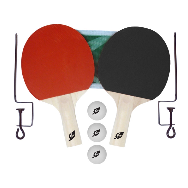 RACCHETTE PING PONG 3 PALLINE E RETE 2
