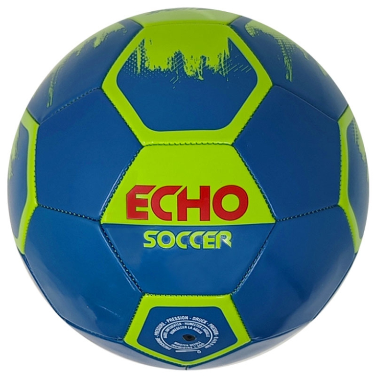 PALLONE IN CUOIO CALCIO ECHO SGONFIO