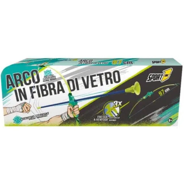 SET ARCIERE PRO ARCO 97CM E FRECCE CON VENTOSA 2