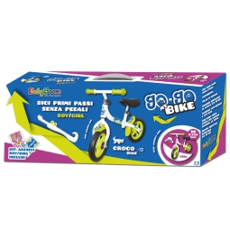 BICICLETTA SENZA PEDALI 2-5 ANNI ADESIVI BOY/GIRL