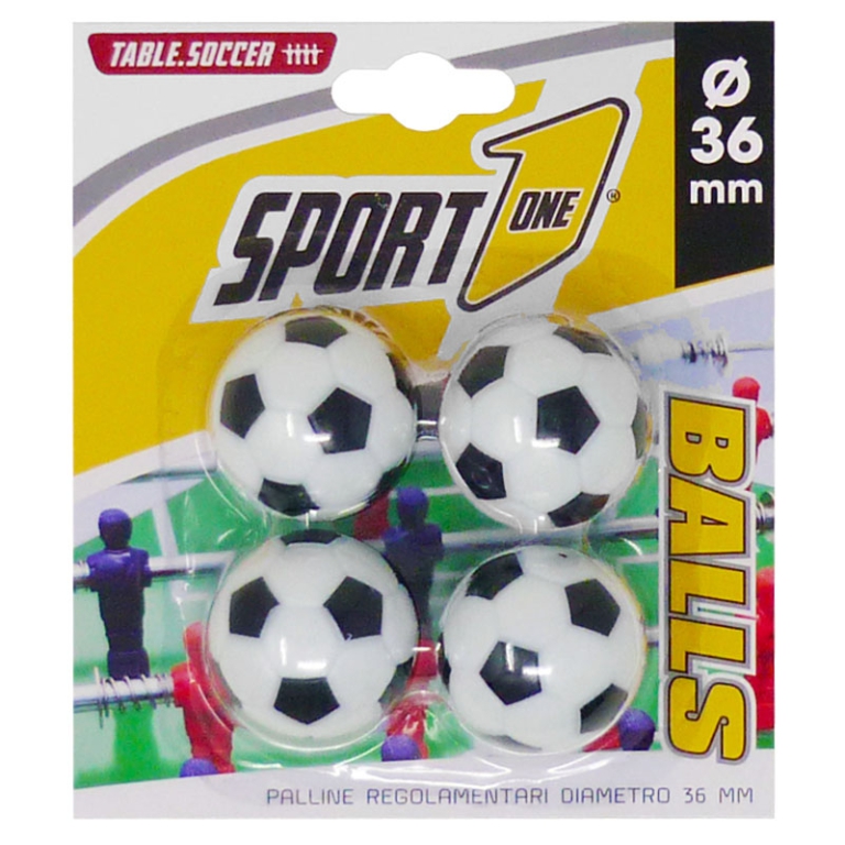 PALLINE CALCETTO D36MM 4PZ IN BLISTER