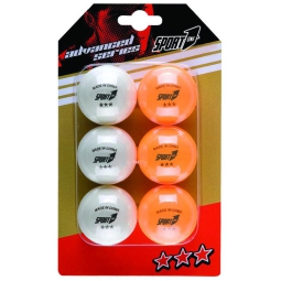PALLINE PING PONG ADVANCED BLISTER 6PZ