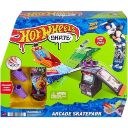MINI SKATE HOT WHEELS CONFEZIONE CON RAMPE